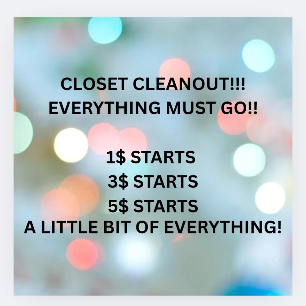 Closet Cleanout